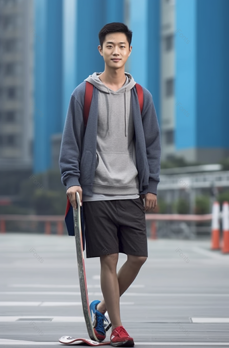 玩滑板的年轻男士,高清,摄影图,摄影图片,图片大全,摄影图免费下载